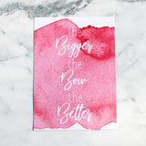 Flat lay cards - Bows