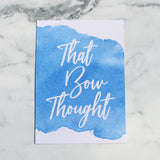 Flat lay cards - Bows